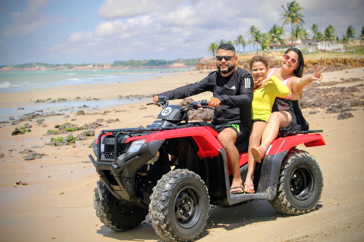 Família no buggy